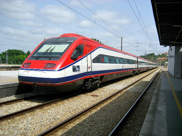 Coimbra Train Station Platform