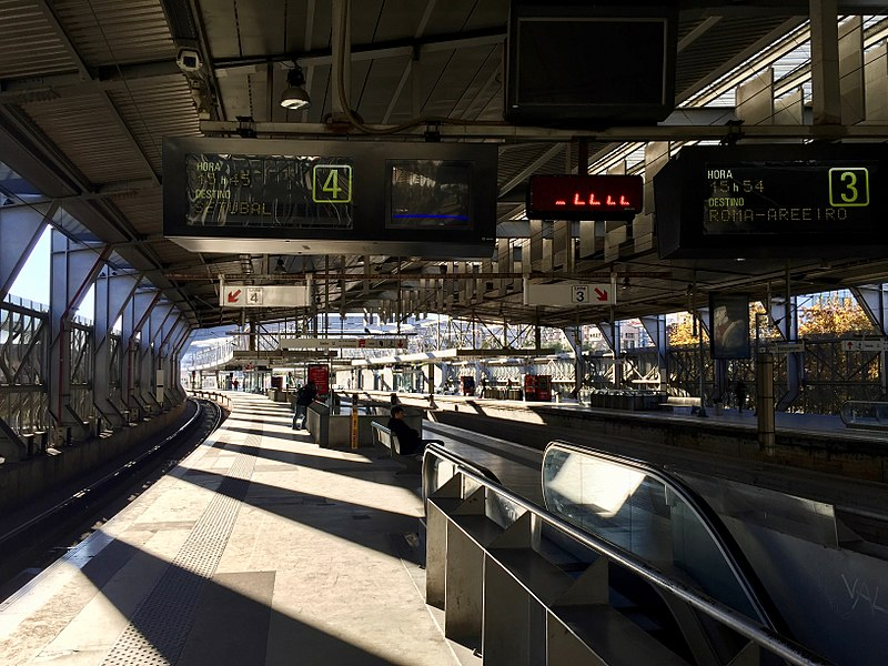 Estación de Tren de Lisboa Gare do Oriente